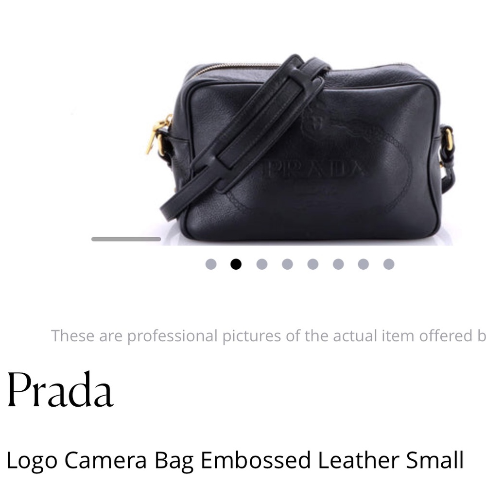 Prada Elegant Black Crossbody Bag